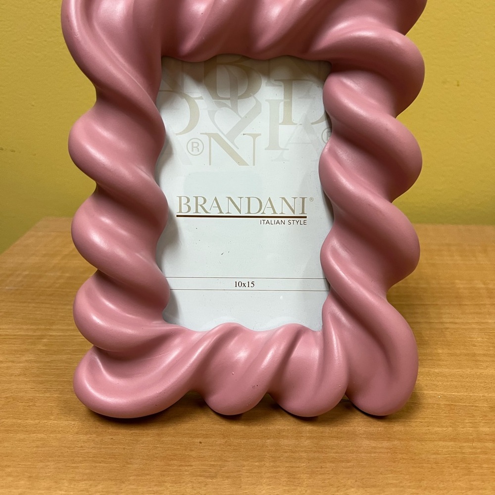 Pink Swirl Photo Frame